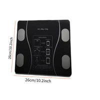 Smart Body Weight Scale with LCD Display