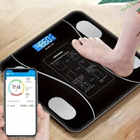 Smart Body Weight Scale with LCD Display