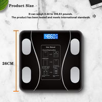 Smart Body Weight Scale with LCD Display